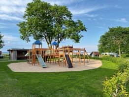 playground in a natural landscape