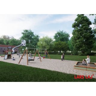 Green Playground In The Park Area_1871