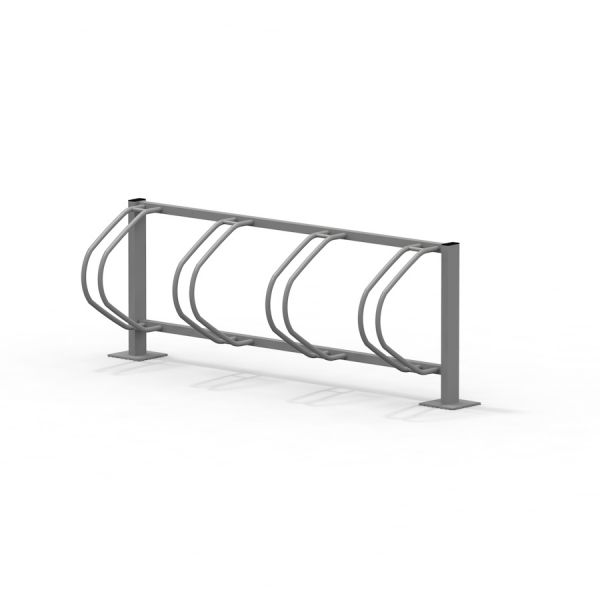 Bike Stand se čtyřmi místy pro parkování jízdních kol.