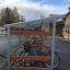 Stojan na kola s přístřeškem pro bezpečné venkovní parkování jízdních kol, Bike Parking II.