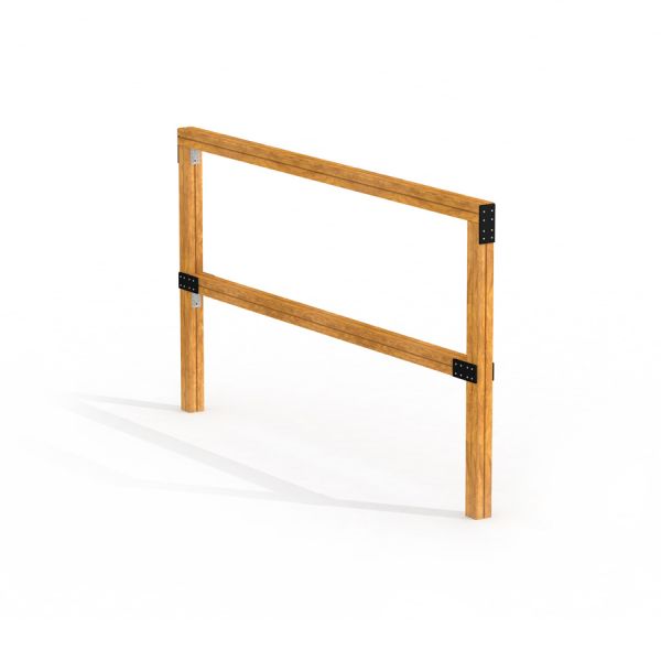 Dřevěný Stretching Bar pro venkovní cvičení