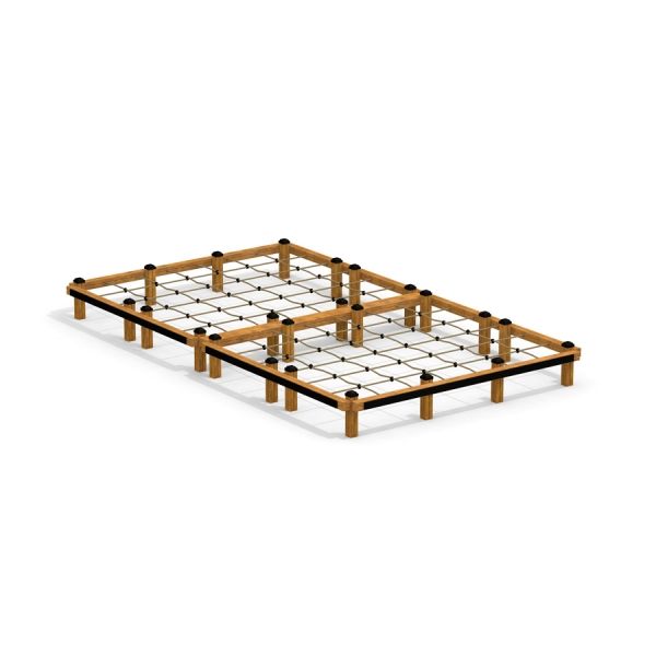 Grid lezecká síťová konstrukce pro děti na hřišti
