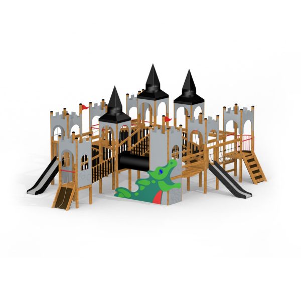 Herní sestava Windsor with Dragon castle with slide.