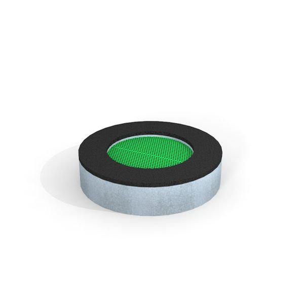 Round trampoline (100 cm) pro venkovní použití.