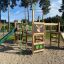 Forest Castle with slide herní prvky v parku