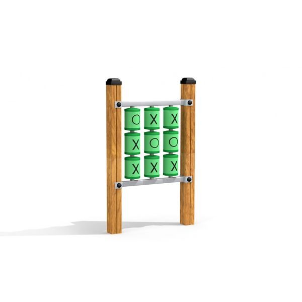 Venkovní Tic Tac Toe hra pro hřiště.