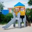 Elephant playhouse with slide na hřišti.