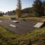 Double Quarter-Pipe ve venkovním skateparku