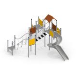 Base with a slide
