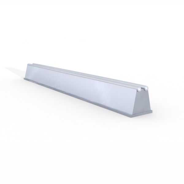 Curb Horizontal - prodloužená betonová zábrana pro parkoviště a vymezení silnic