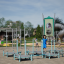 Balance course II venkovní lezecké a balanční vybavení na hřišti v parku