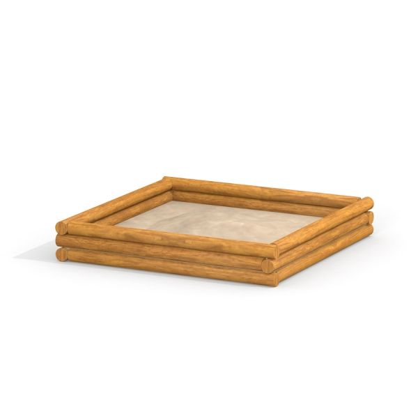 Dřevěné Sandbox pro děti.
