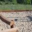 Palisade Horizontal (running meter) používané jako okraj hřiště v pískovišti