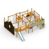King-Kong Nature castle with slide