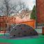Mini Climber steel structure na hřišti s lezeckou stěnou a sítí