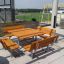 Venkovní sada Table & Bench Quadro na terase.