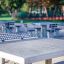 Concrete table tennis, in-ground, venkovní prostředí.