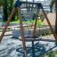Swing Frame (single swing, wide) na hřišti