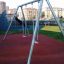 Swing Metal Frame (double swing) v prostředí hřiště