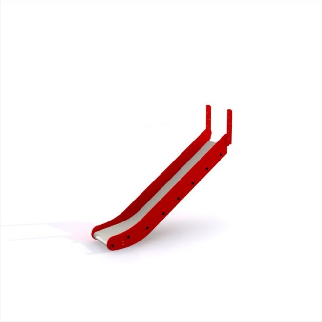 Červená Slide pro hřiště.