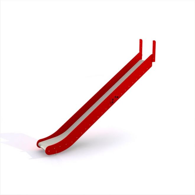 Červená Slide pro hřiště.