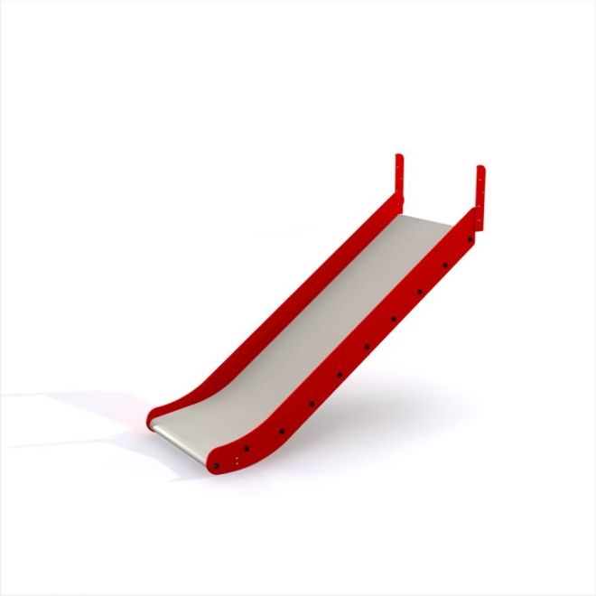 Červené a stříbrné hřiště Slide.