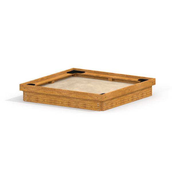 Dřevěný Sandpit pro dětskou hru.