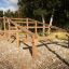 Climb Obstacle wooden ladder na venkovním hřišti