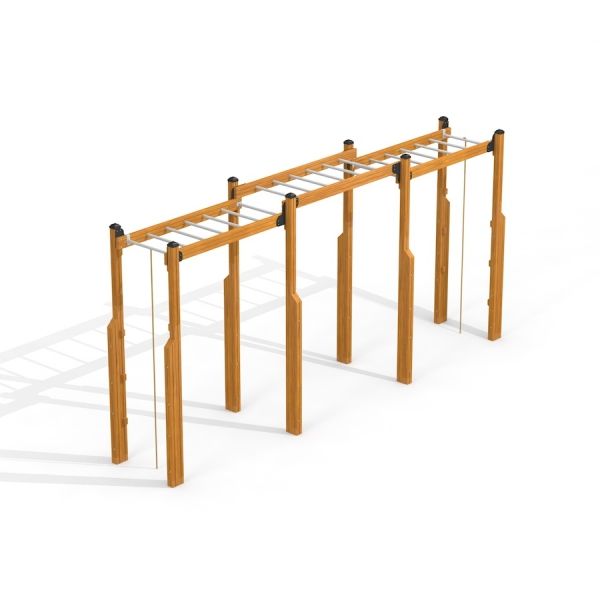 Venkovní herní zařízení Horizontal Ladder Large.