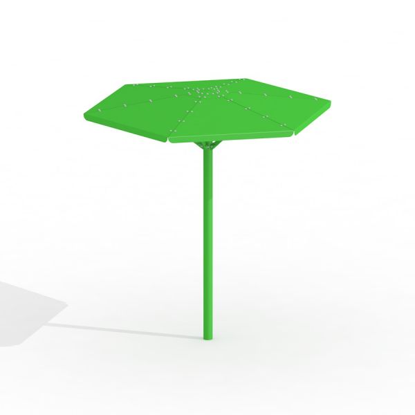 Zelená dekorace hřiště Umbrella.