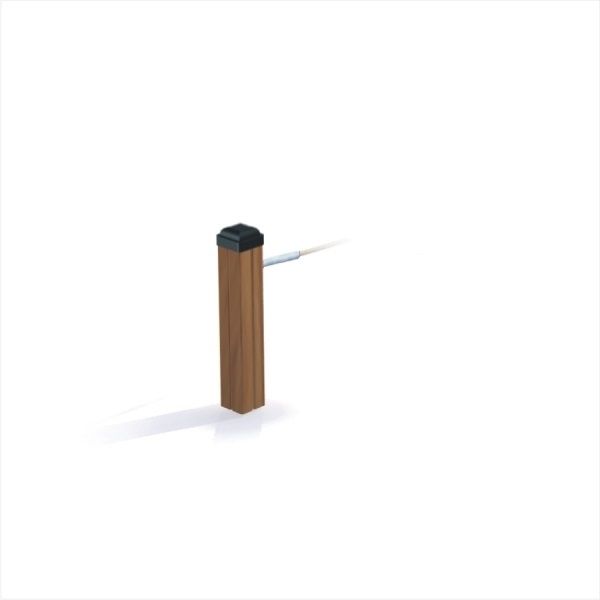Dřevěný Buffer (single unit) s kabelovým uchycením.