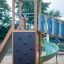 Twister castle with slide na hřišti