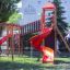 Twister castle with slide na hřišti