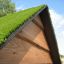 Dřevěný domeček na hraní s travnatou střechou - Nature Playhouse Grass Roof.