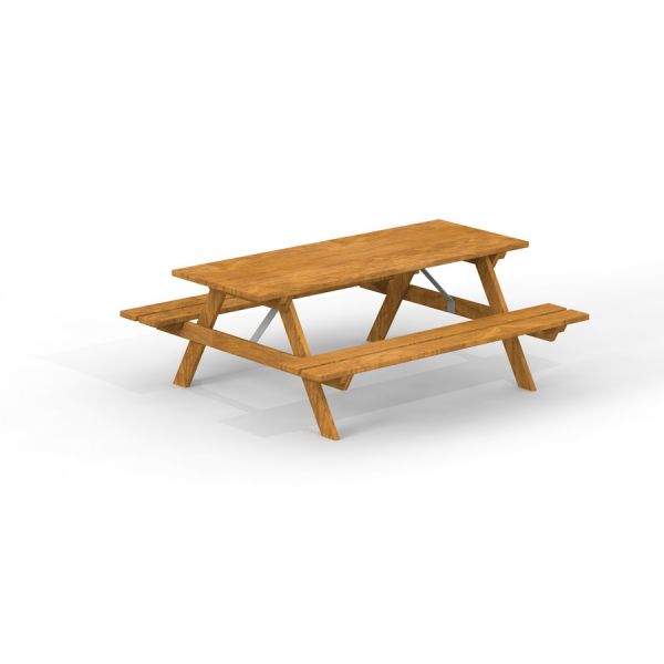 Larchwood Table & Bench for Kids.