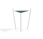 Sun Shade Triangle Atlantis 3x3x3 (Metal)
