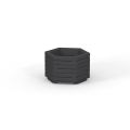 Wooden flowerpot III black